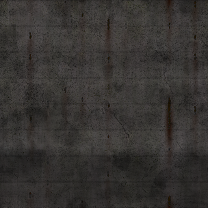 Aged Concrete Damaged Rebar Wall Worn seamless PBR texture preview