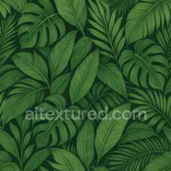 seamless Seamless Tropical Leaves Texture Seamless texture 8k free download PBR