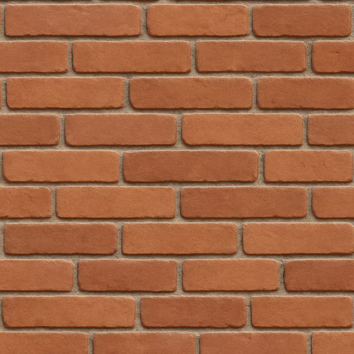 Smooth Old Brick seamless PBR texture preview