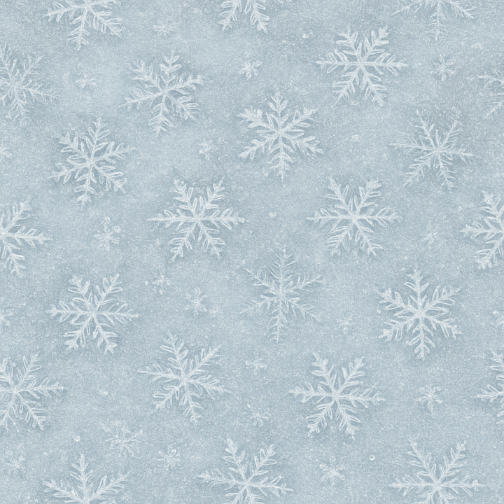 Snowflakes And Frosted Glass Icy Pattern seamless PBR texture preview