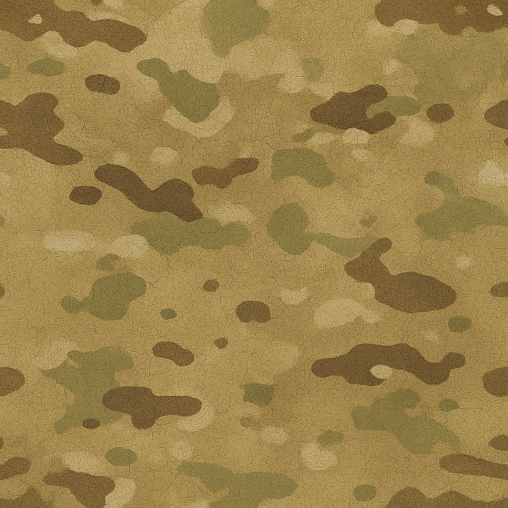 Desert Tan Multicam Pattern Fabric seamless PBR texture preview