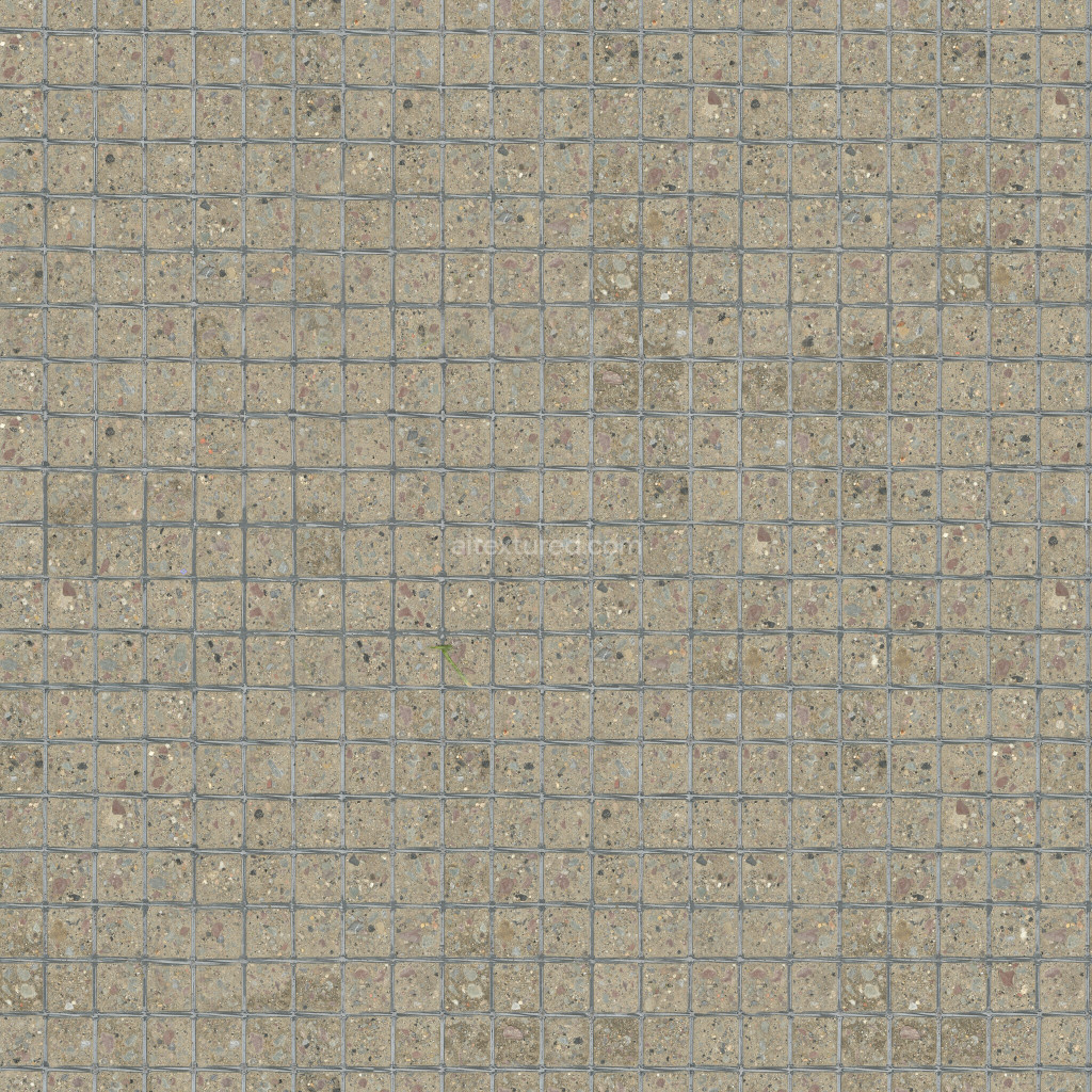 Seamless PBR ground texture in natural stone design