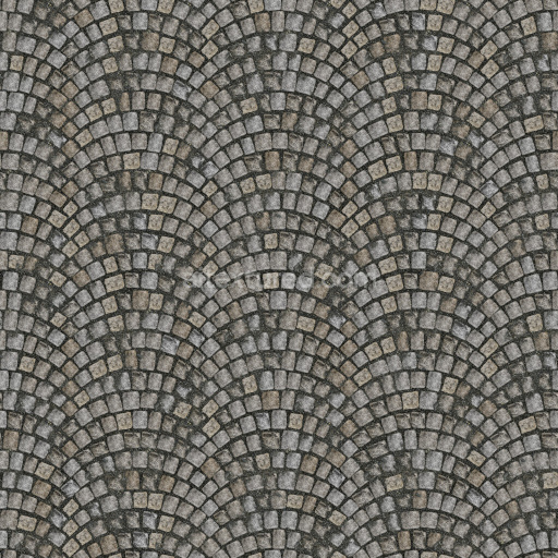 Paving Stone Seamless Tile Textured Grey Block Pattern Urban Ground