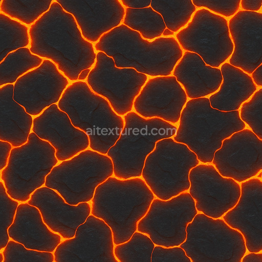 Futuristic Lava Texture