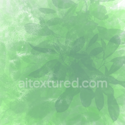 seamless Seamless 3D PBR Texture of Soft Green Watercolor Leaves Pattern texture 8k free download PBR
