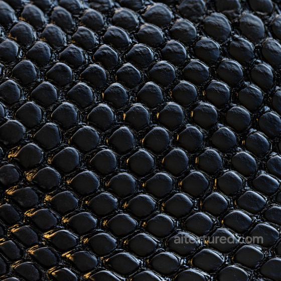 Skin PBR Texture Featuring Glossy Black Scaled Pattern Skin texture preview