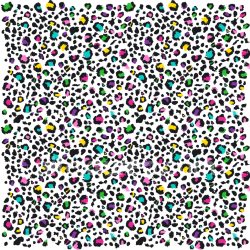 seamless Seamless 3D PBR Colorful Leopard Print Fabric Texture with Bold Pattern texture 8k free download PBR