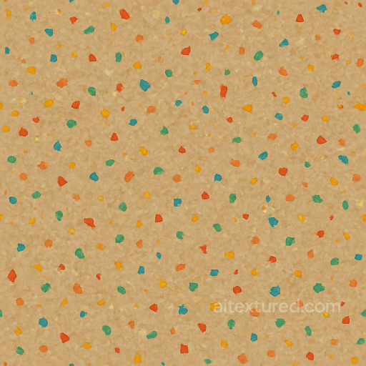 Retro Style Linoleum Sheet With Glossy Finish And Multi Color Flecks seamless Linoleum PBR texture