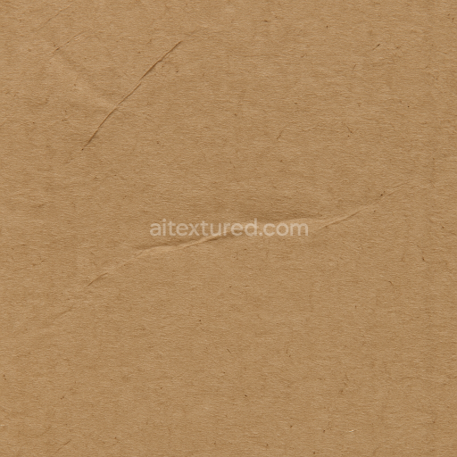Seamless 3d texture pbr 8k of cardboard scratches and dents with visible fiber strands and grain