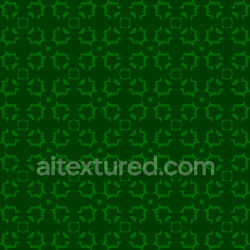 seamless Seamless 3D PBR green ornamental pattern texture with dark background texture 8k free download PBR