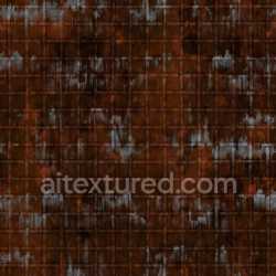 seamless Fence Wood Rusty Metal Weathered Rough Grain Texture Seamless Pbr texture 8k free download PBR