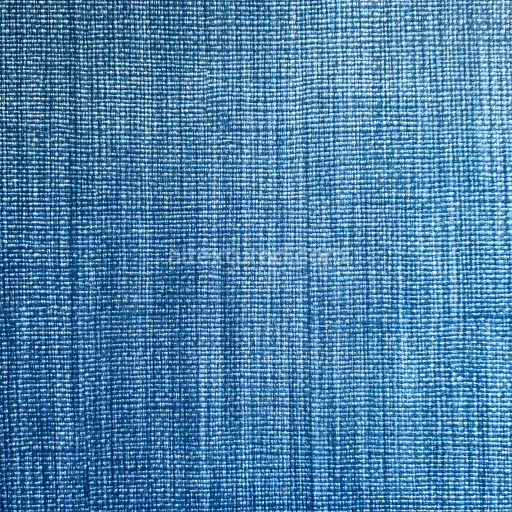 Seamless 3D Cracked Denim Fabric PBR Texture with Detailed Blue Weave Pattern