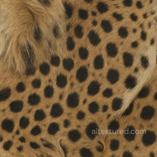 Animal skin - Coarse Fur Mammal Skin Fur Guard Hairs Tail Fur Whiskers Mane Fur Spotted Fur Dense Fur texture preview