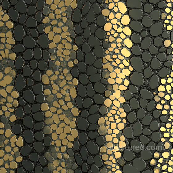 Organic Reptilian Scale Skin Seamless Texture with Smooth Surface Skin texture preview