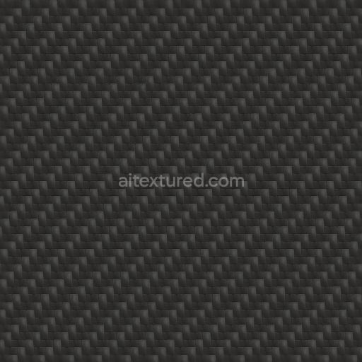 Seamless 3d pbr texture of carbon braided fibers with carbon satin finish for 8k realistic renders