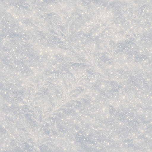 Seamless 3d texture pbr 8k snow texture with shimmering snow and frost patterns for new year