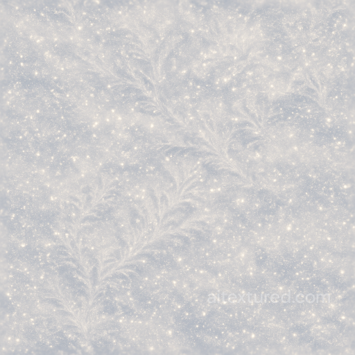 Snow Texture With Shimmering Snow And Frost Patterns For New Year seamless New Year PBR texture