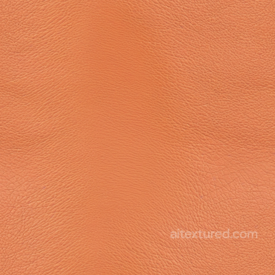 Tangerine Pebbled Leather Seamless Texture with Soft Grain Leather texture preview