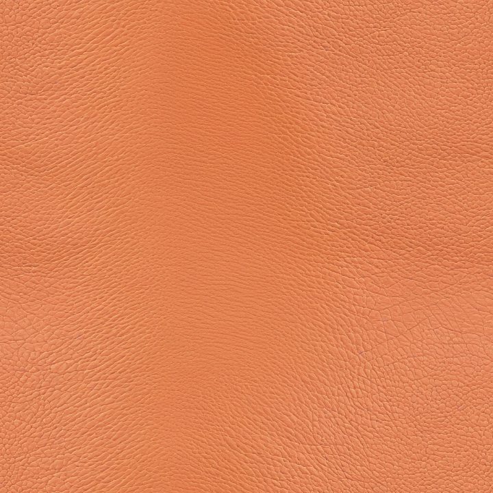 Tangerine Pebbled Leather with Soft Grain seamless PBR texture preview