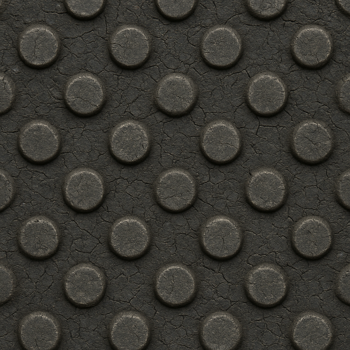 Aged Textured Rubber seamless PBR texture preview
