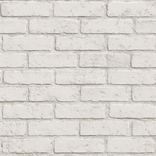 White Painted Bricks Scuffed