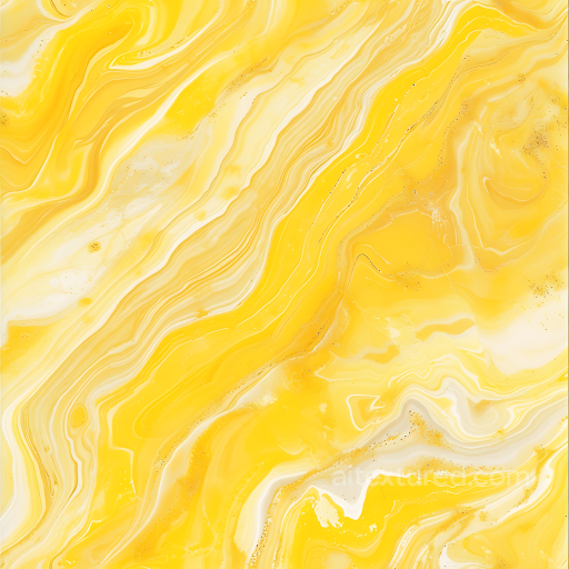 Butter Yellow Marble Texture with Soft Veins and Glossy Finish seamless Marble PBR texture