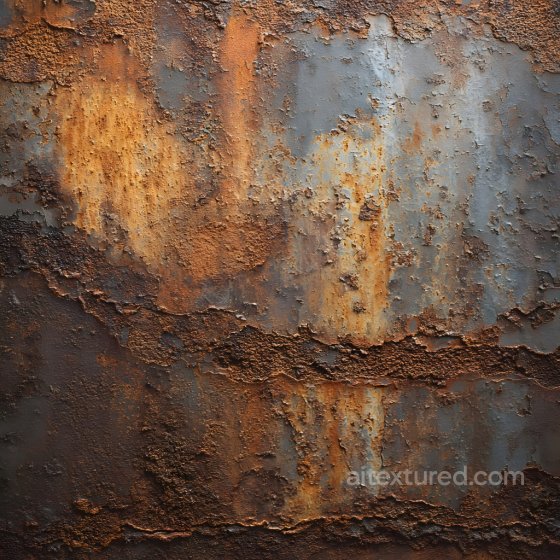 Rusted Metal Texture with Peeling and Cracked Paint Rust texture preview