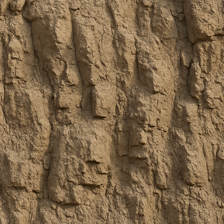 Granular Cliff seamless PBR texture preview