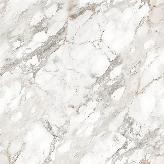 Bianco Rhino Natural White Marble PBR Texture with Distinctive Veining Marble texture preview
