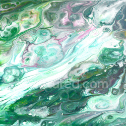 seamless Abstract Green Stone Texture with Fluid Marble Pattern texture 8k free download PBR