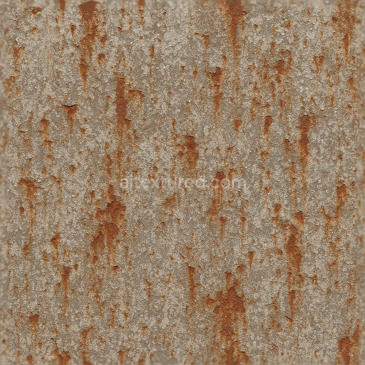 Seamless 3d texture pbr 8k salt corrosion and salt deposits with weathering and surface rust on metal surfaces