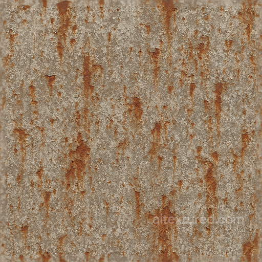 Salt Corrosion And Salt Deposits With Weathering And Surface Rust On Metal Surfaces seamless Decals PBR texture
