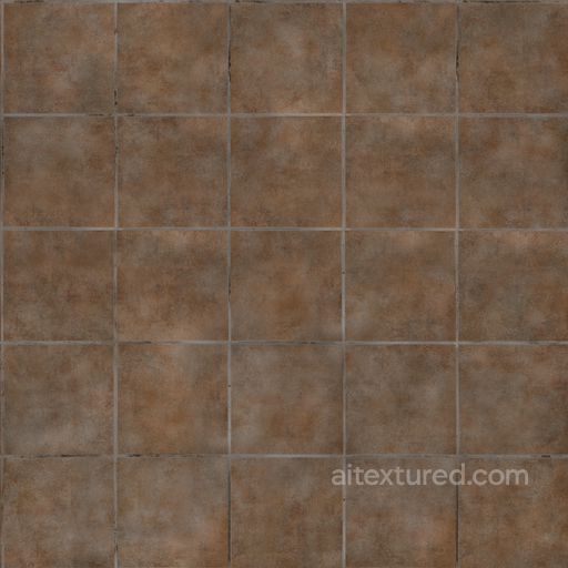 Square Large Floor - Tiles Clean Uneven Uneven Smooth Square seamless Flooring PBR texture