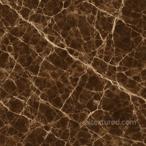 Emperador Marble Brown Webbing seamless Marble PBR texture