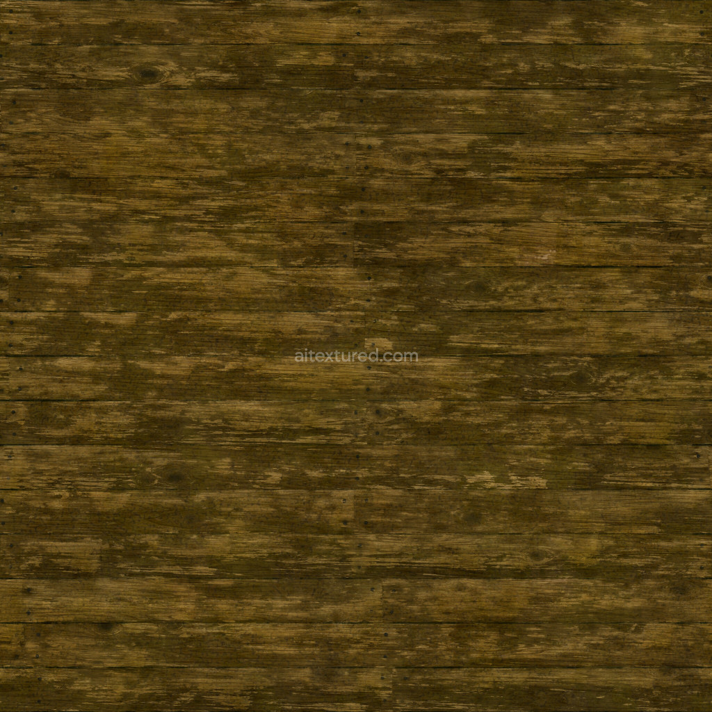 Seamless wood planks PBR texture for 3D modeling