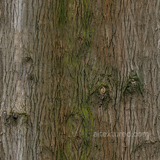 Bark Tree Forest - Bark Brown Bark Tree Forest Knots seamless Wood PBR texture