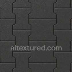 seamless Equestrian Rubber Pavers texture 8k free download PBR