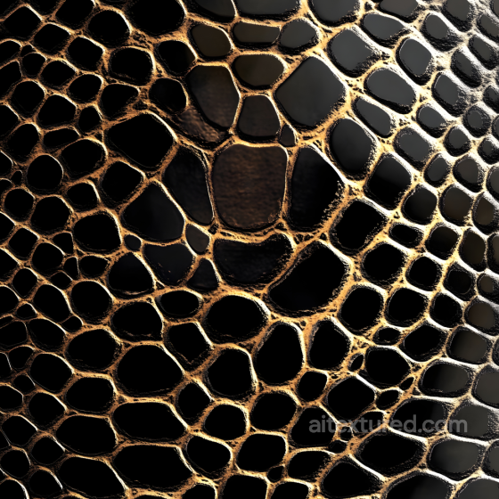 Reptilian Skin Texture with High-Gloss Organic Scales and Detailed Surface Skin texture preview