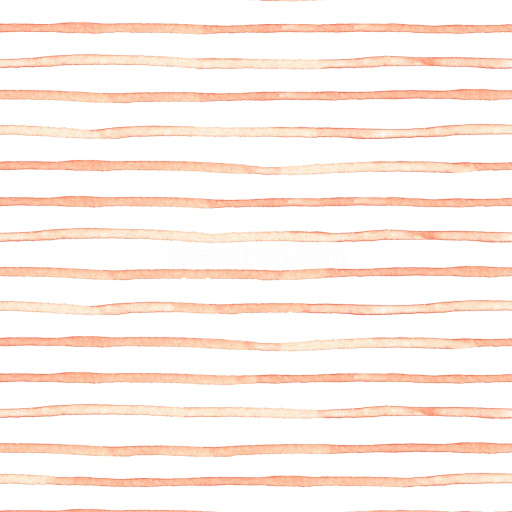 Seamless 3D PBR Texture Featuring Hand-Painted Watercolor Orange Stripes