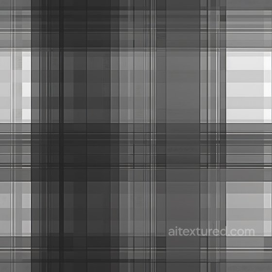 Plaid Pattern Steel Metal PBR Texture in Monochrome Shades Plaid texture preview