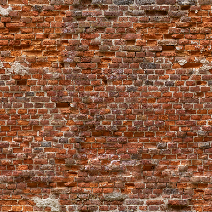 Castle Brick seamless PBR texture preview