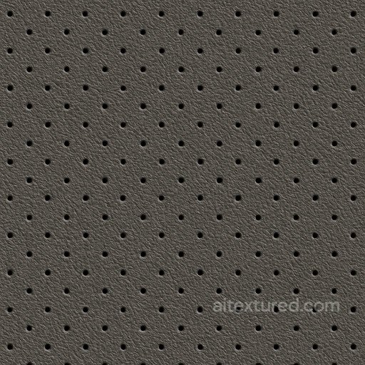 Perforated Automotive Leather seamless Leather PBR texture