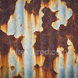 seamless Seamless 3D PBR Rusty Metal Texture Featuring Cracked, Torn Holes and Corrosion texture 8k free download PBR