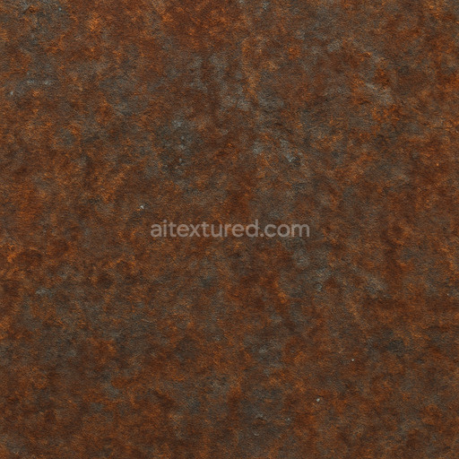 Aged Oxidized Iron Seamless Texture