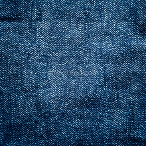 Seamless 3D Cracked Denim Fabric PBR Texture with Frayed Worn Pattern