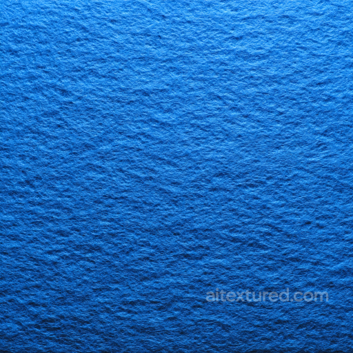 Felt PBR Texture Featuring Dense Blue Wool-Like Fibers and Matted Surface seamless Felt PBR texture