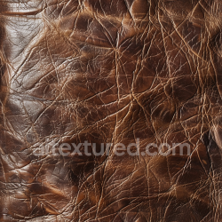 seamless Seamless 3D Distressed Brown Leather PBR Texture with Heavy Wrinkles and Natural Shine texture 8k free download PBR