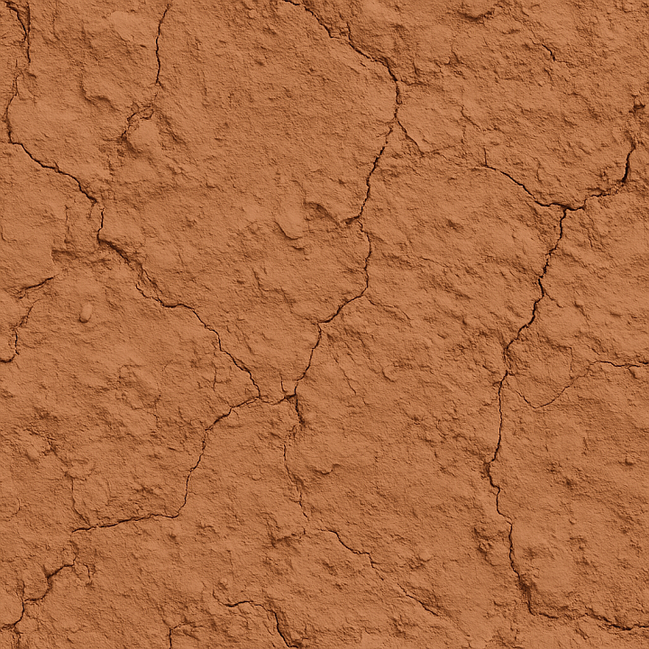 Natural Clay seamless PBR texture preview