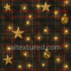 seamless Seamless 3d texture pbr 8k christmas lights wire twinkling lights twinkling star gold star shiny ornament texture 8k free download PBR