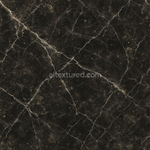 Dirty Black Marble Texture Seamless 1024X1024